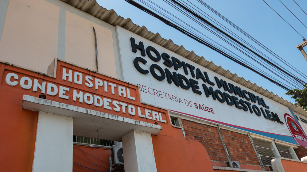Hospital Municipal Conde Modesto Leal, Maricá, Fachada