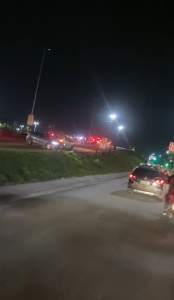 São Gonçalo vive noite de crime com arrastão em viaduto