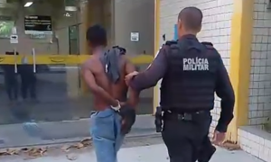 Preso após furtar bebidas em bar de Niterói