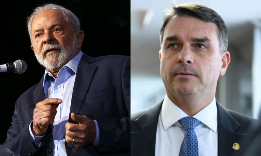Pesquisa mostra Lula com 43% dos votos; Flávio aparece com 38%
