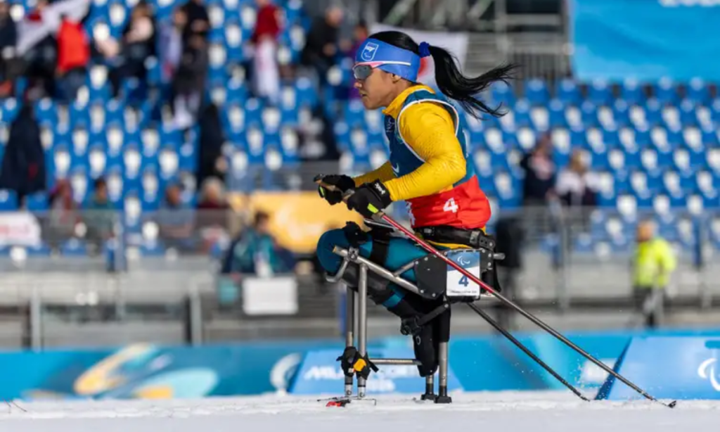 Brasil faz história com prata inédita na Paralimpíada de Inverno 25 Aline Rocha