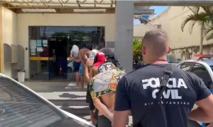 Polícia prende seis e apreende dois por espancar capivara no Rio