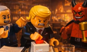 Irã cria animação em Lego sobre conflito com os Estados Unidos.
