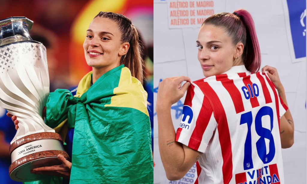 Gio Garbelini, da seleção feminina, é acusada de racismo na Europa