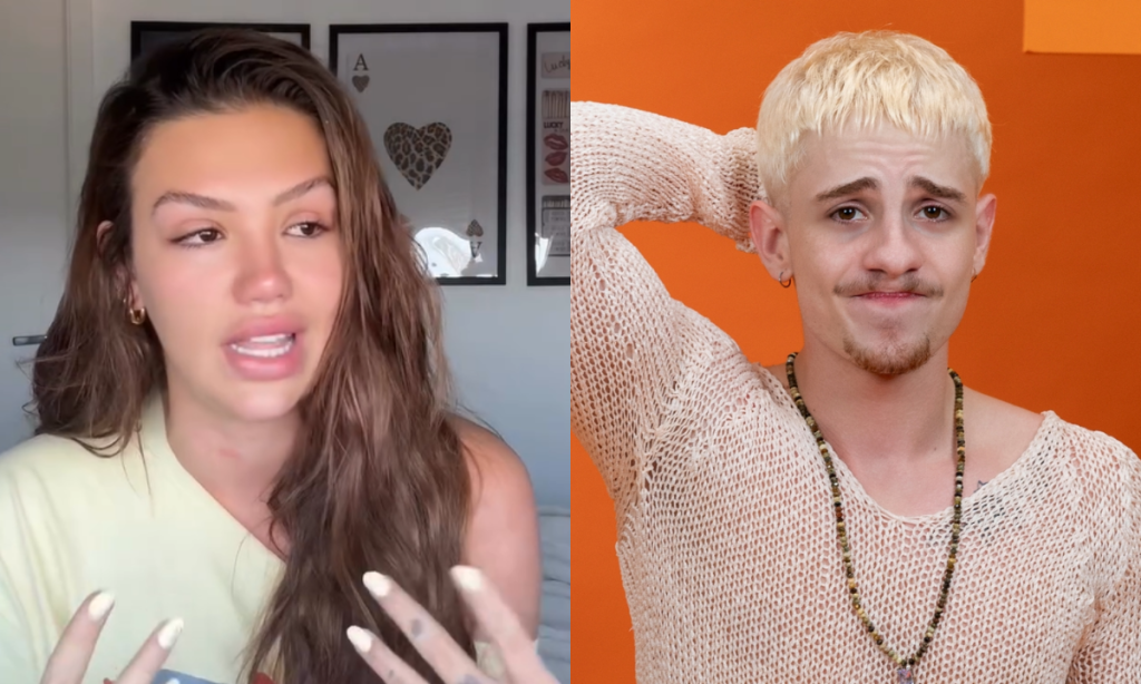 Juliano Floss sofre exposed da ex-namorada, Vivi, às vésperas do paredão