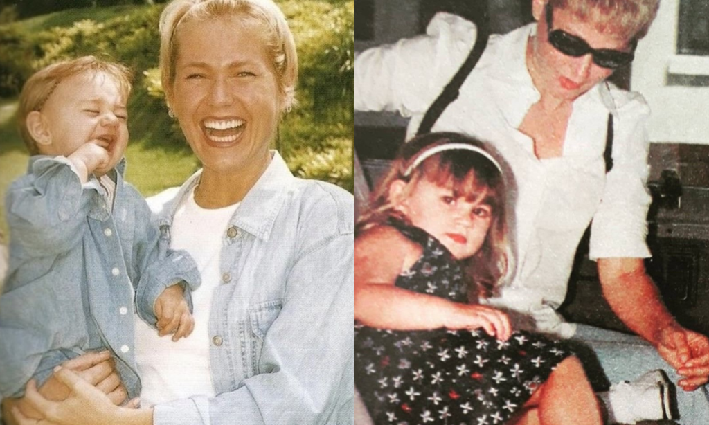 Xuxa recebe homenagem de aniversário da filha