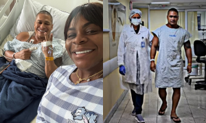 Após infarto, namorado de Jojo Todynho mostra primeiros passos no hospital