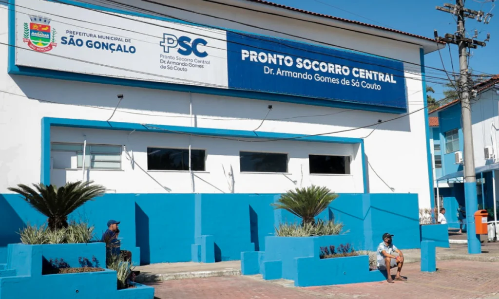 Fachada do Pronto Socorro de São Gonçalo