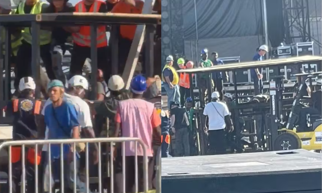 Funcionário morre em montagem de palco em Copacabana