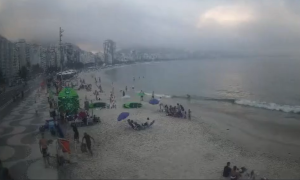 Fim de verão e começo de outono traz tempo frio para a cidade do Rio