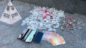 Líder do tráfico “Bola” é preso em operação da PM que impede roubo de carga na BR-493