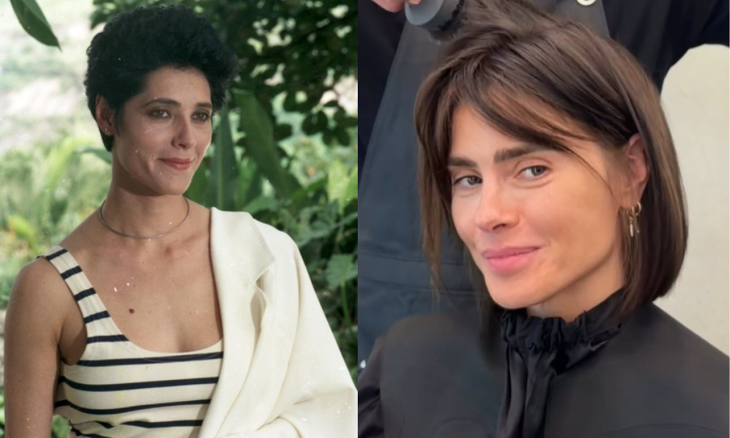 Novo corte: Carolina Dieckmann aposta em visual curto para interpretar Diná