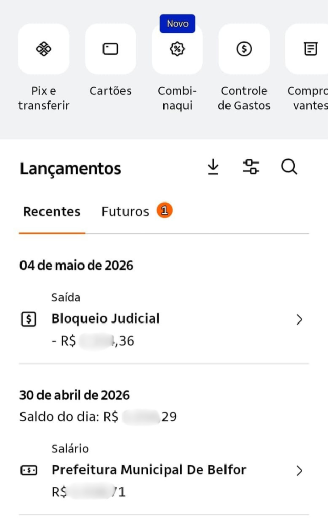 Conta bloqueada 2
