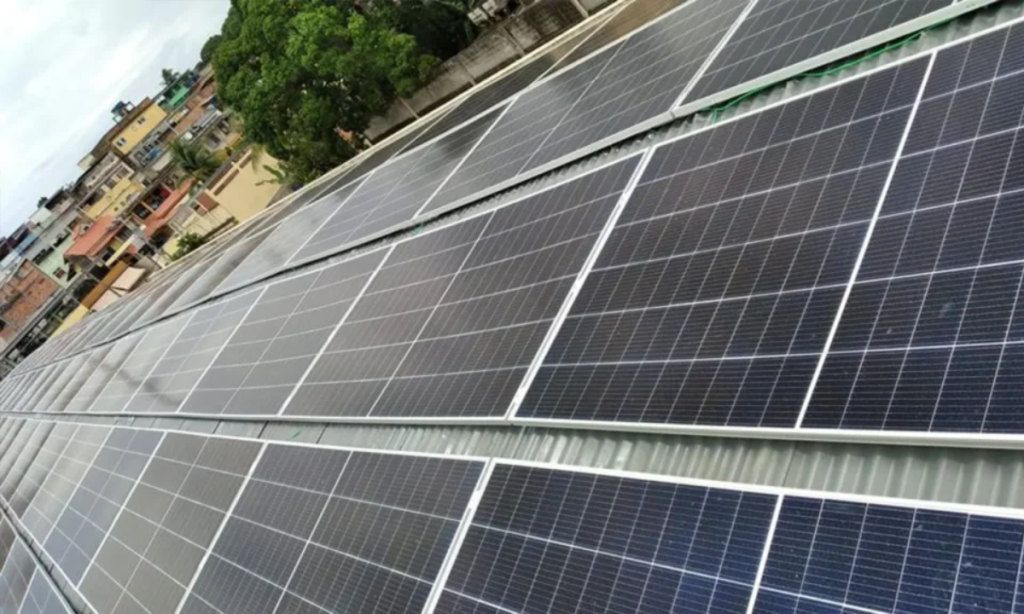 painel de energia solar