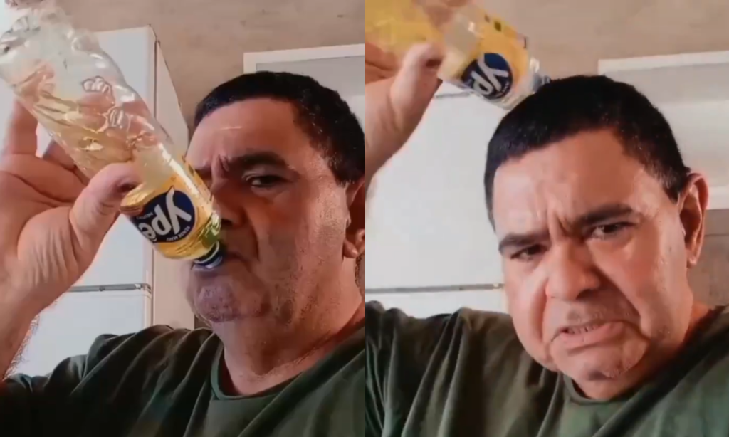Bolsonaristas bebem detergente em defesa a Ypê