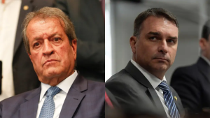 Flávio Bolsonaro visitou Vorcaro para cobrar dinheiro do filme sobre o pai, diz presidente do PL