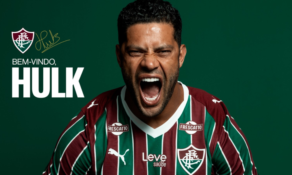 Hulk fecha com o Fluminense e é anunciado pelo clube