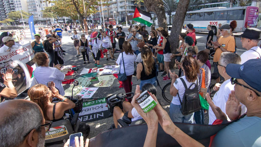 Movimento em apoio à Palestina fará caminhada em Icaraí