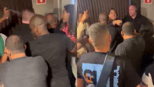 Shopping vira palco de briga política e tumulto em Niterói