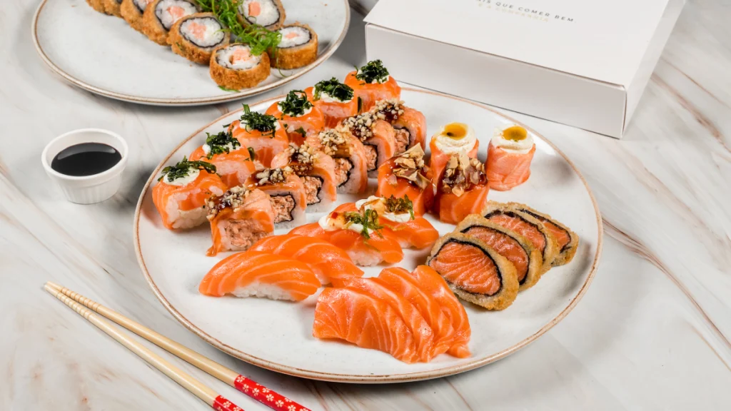sunomono, comida japonesa, São Gonçalo