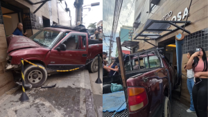 Motorista perde o controle e carro invade escola em São Gonçalo