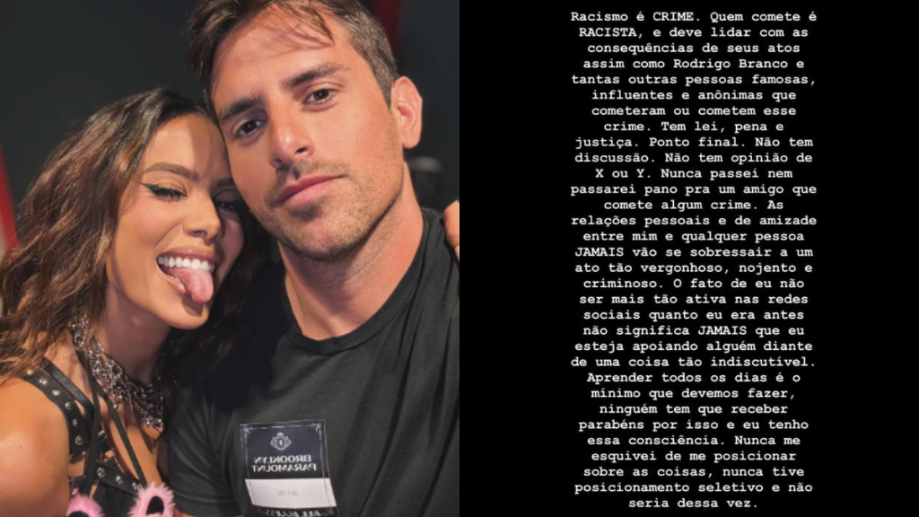 Quem é Rodrigo Branco? Empresário condenado por racismo e apoiado por famosos 25 Quem é Rodrigo Branco, empresário condenado por racismo contra Thelma Assis e apoiado por famosos