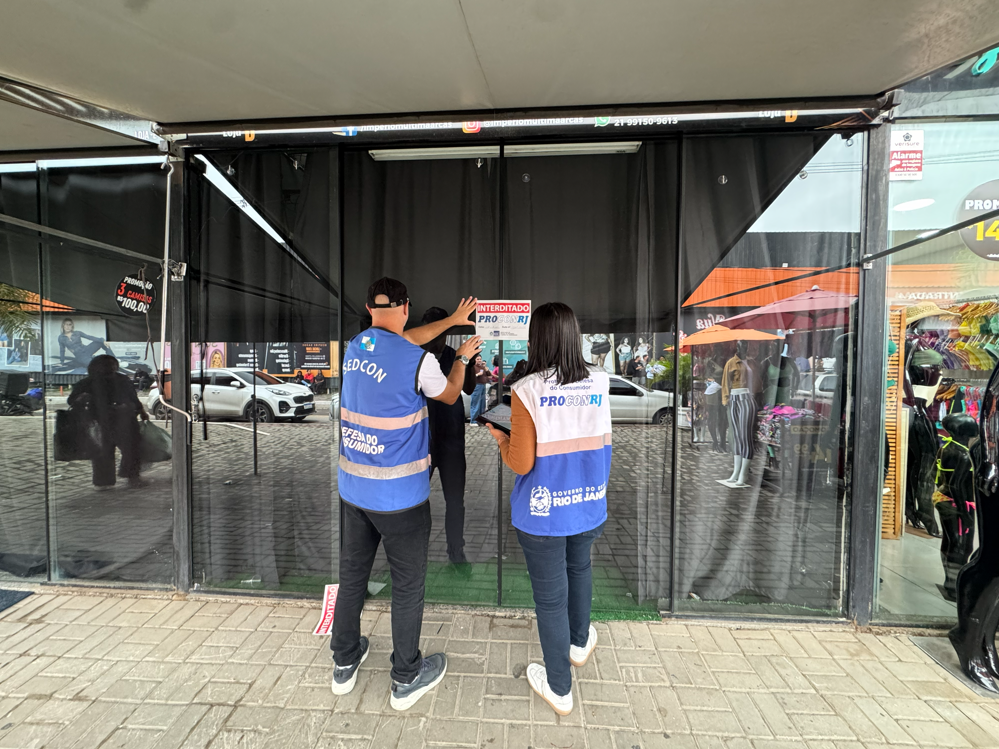 Fiscalização em Duque de Caxias