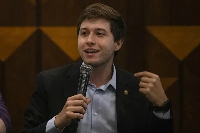 Vereador Flávio Valle (PSD), autor do projeto sobre barraqueiro de praia.
