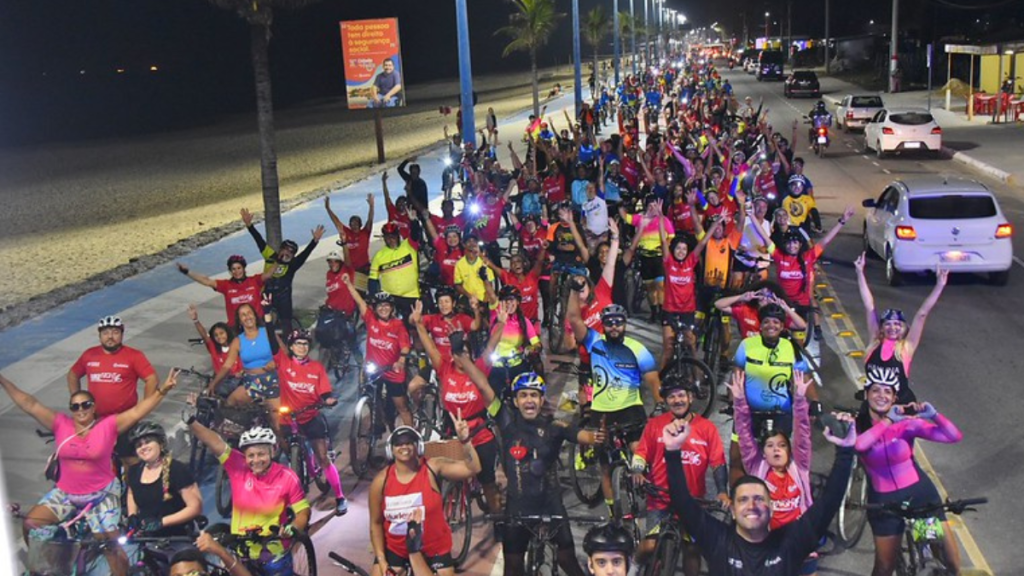 Maricá ganha nova edição do Bike Night, em Itaipuaçu