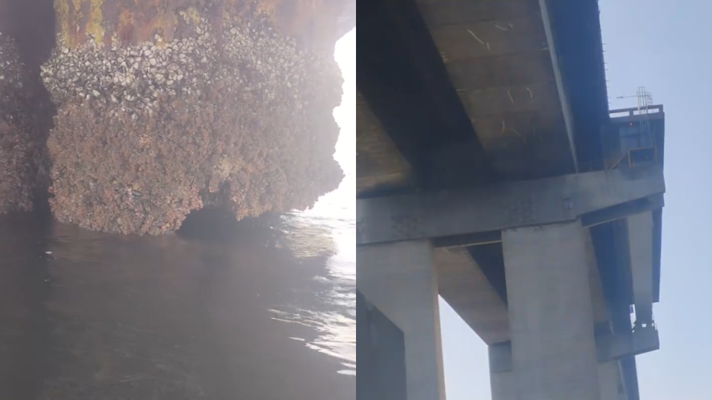 Perigo na Ponte? Entenda o vídeo que circula alertando para dano em pilar estrutural