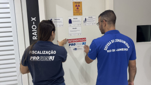 Raio-X de clínica odontológica é interditado no Rio