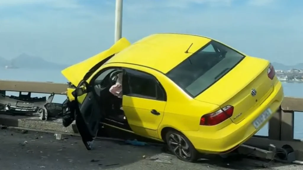 Acidente na Ponte Rio-Niterói