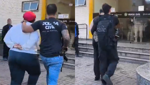 Casal é preso acusado de matar mulher após briga na Baixada