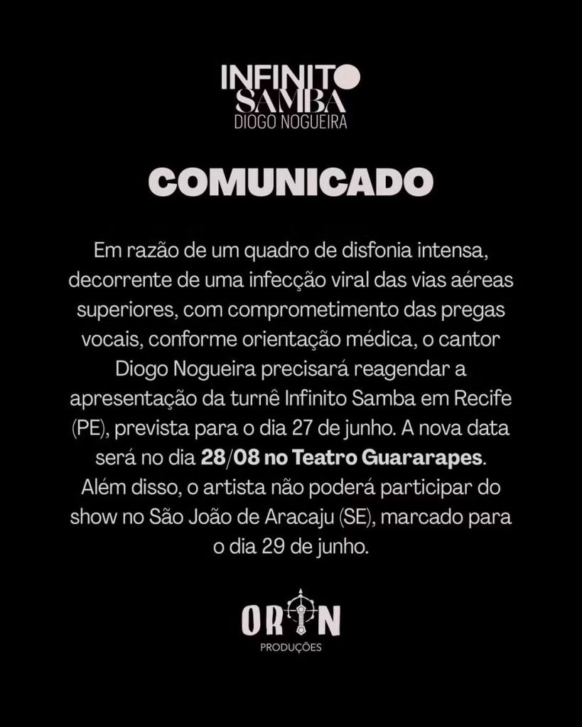 Diogo Nogueira cancela show após quadro de infecção afetar sua voz 25 image 9