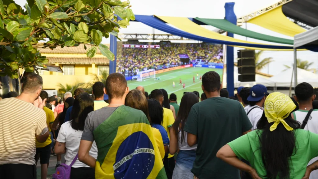 Maricá oferece telão para assistir aos jogos da Copa