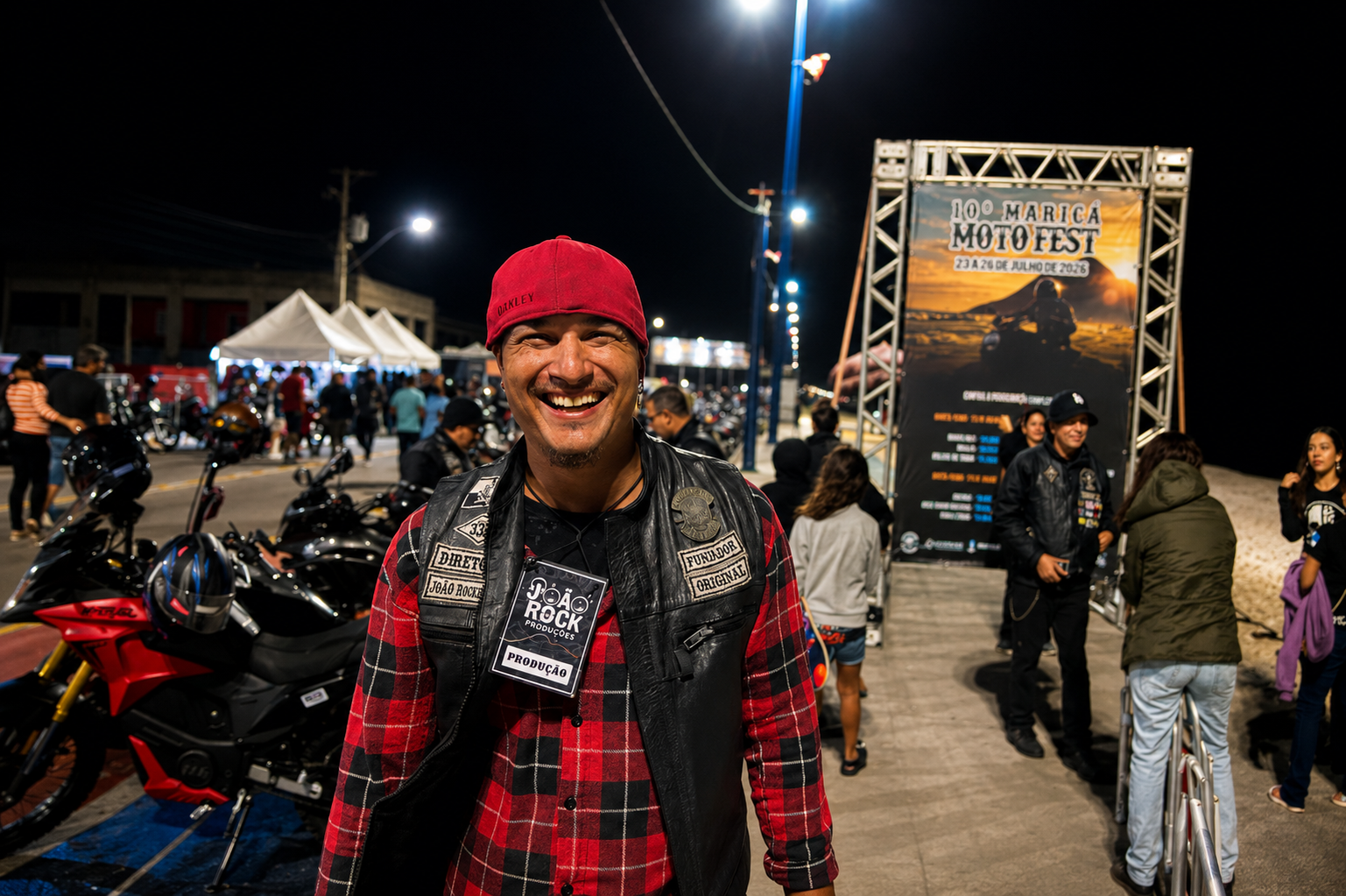 Evento em Maricá celebra a cultura da moto.