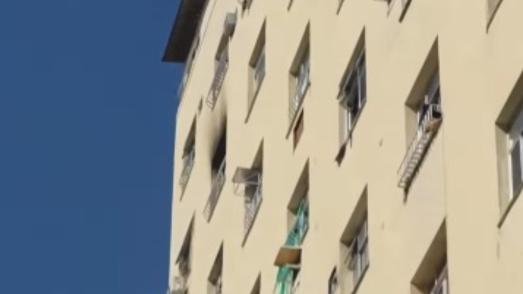 Incêndio em apartamento deixa ferido em Niterói
