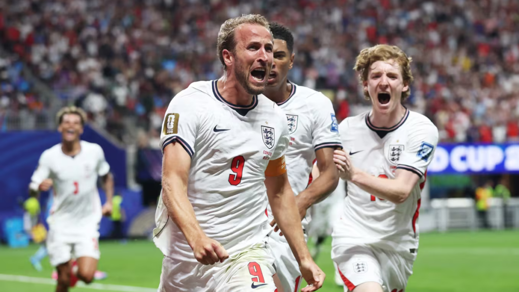 Inglaterra vence de virada e garante classificação para as Oitavas de Final
