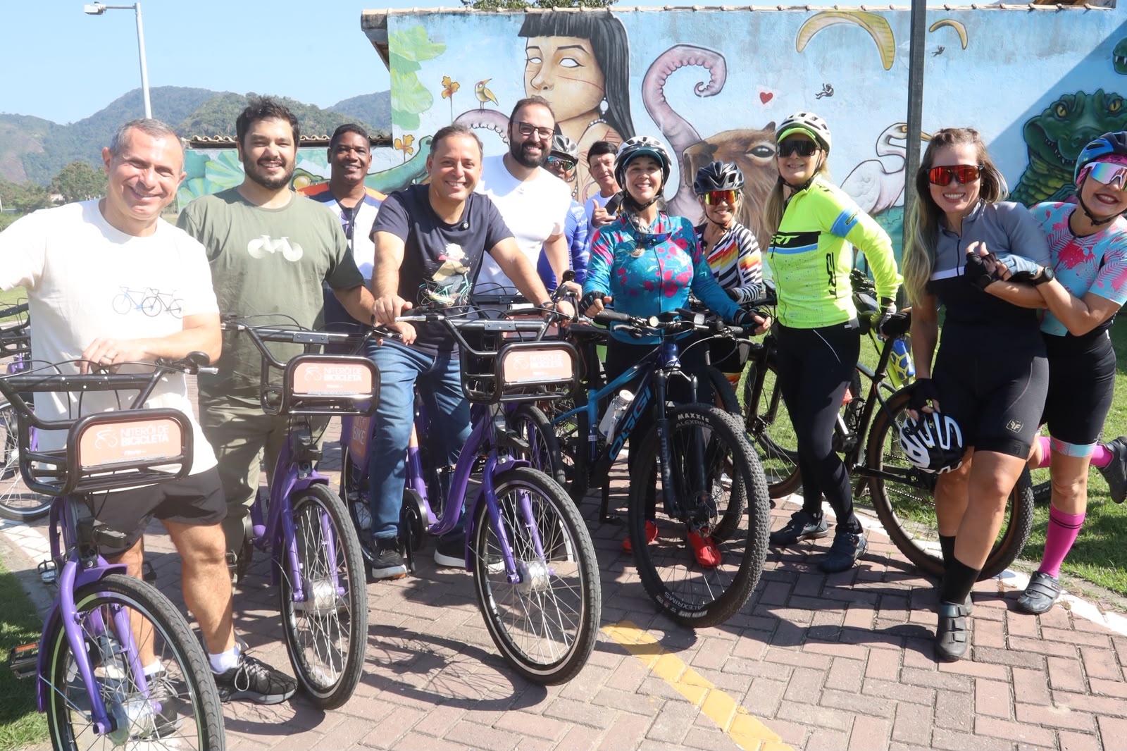 Sistema de NitBike chega em Piratininga, Região Oceânica de Niterói.