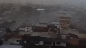Rajadas de vento em São Paulo