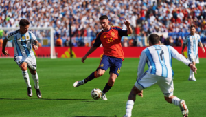 Espanha campeã da Copa do Mundo 2026 após vencer a Argentina por 1 a 0 na prorrogação, com gol de Ferrán Torres na final.