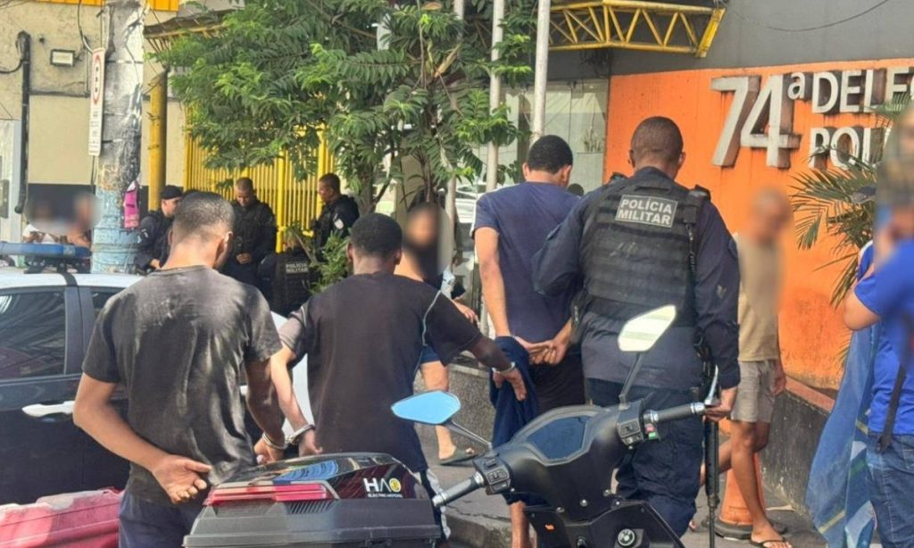 Detidos em São Gonçalo