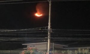 Incêndio na Serra de Itaipuaçu assusta moradores de Niterói e São Gonçalo