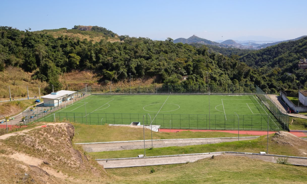 Parque Esportivo do Caramujo, em Niterói, vai ganhar reforma e ampliação