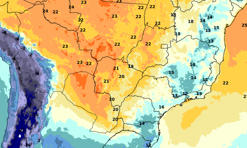 Sul entra em alerta para chuvas fortes, granizo e ventania