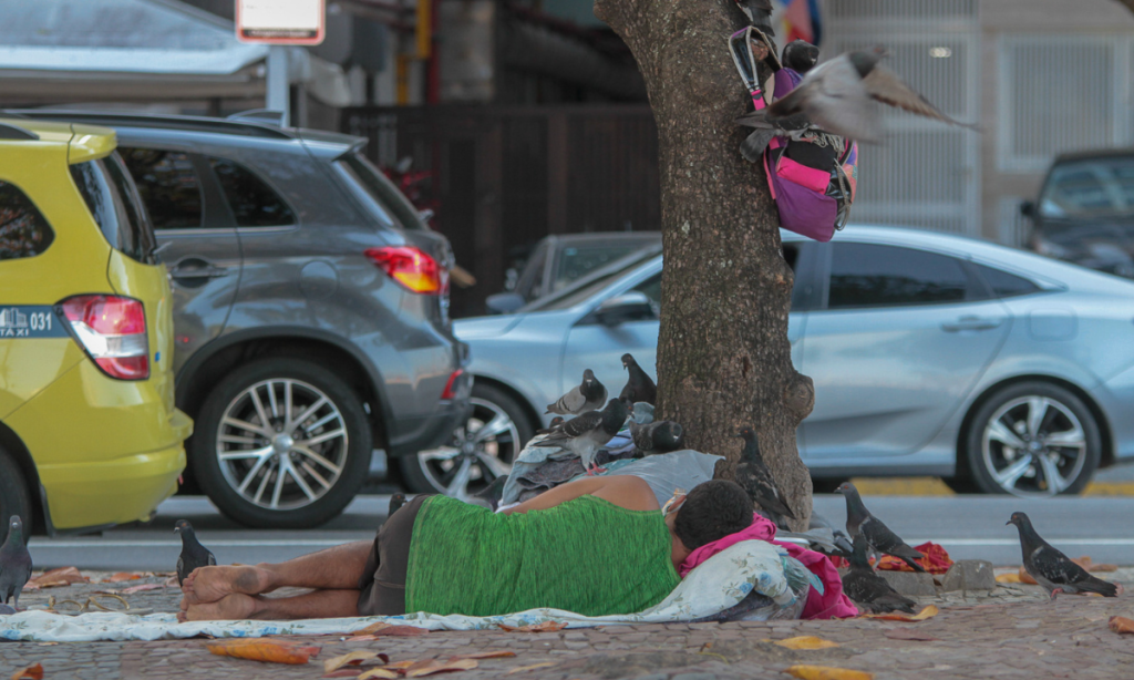 Rio de Janeiro é o segundo estado com mais moradores de rua
