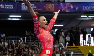 Rebeca dá show no salto, mas fica fora da final do Brasileiro