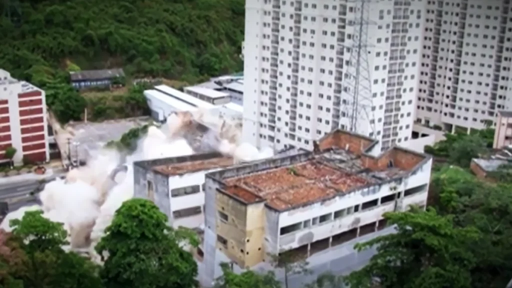 Hospital foi demolido em 2012. No local o Governo do Estado prometeu contruir um centro de imagem. Foto: Reprodução de vídeo