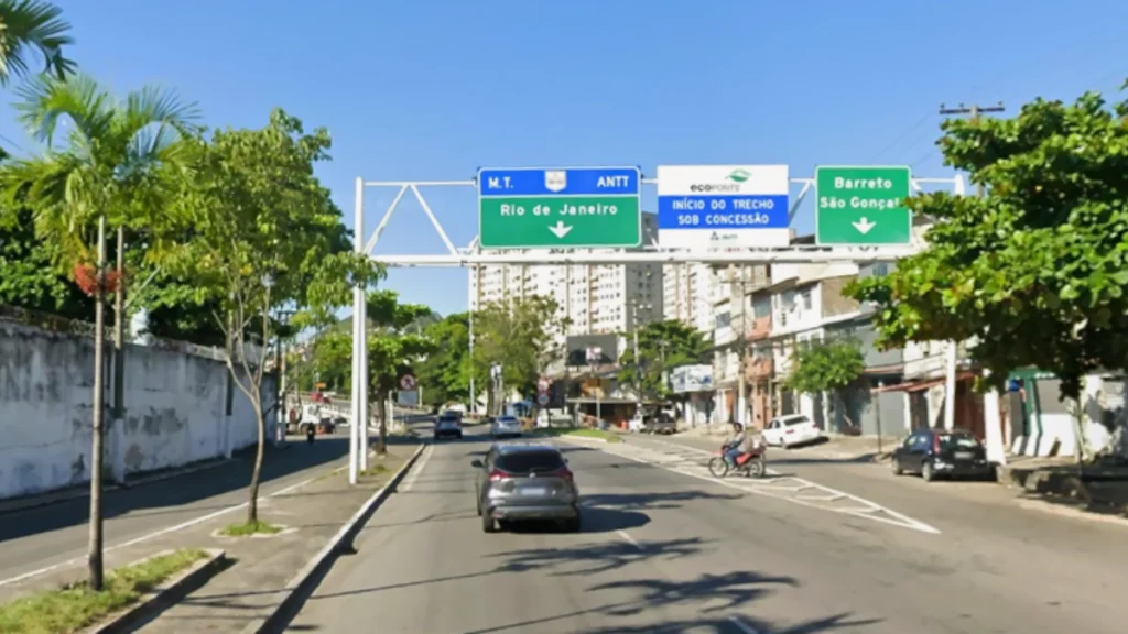 Acesso à Ponte Rio Niterói