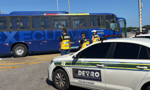 Detro autua 22 veículos por transporte ilegal durante o Rock in Rio